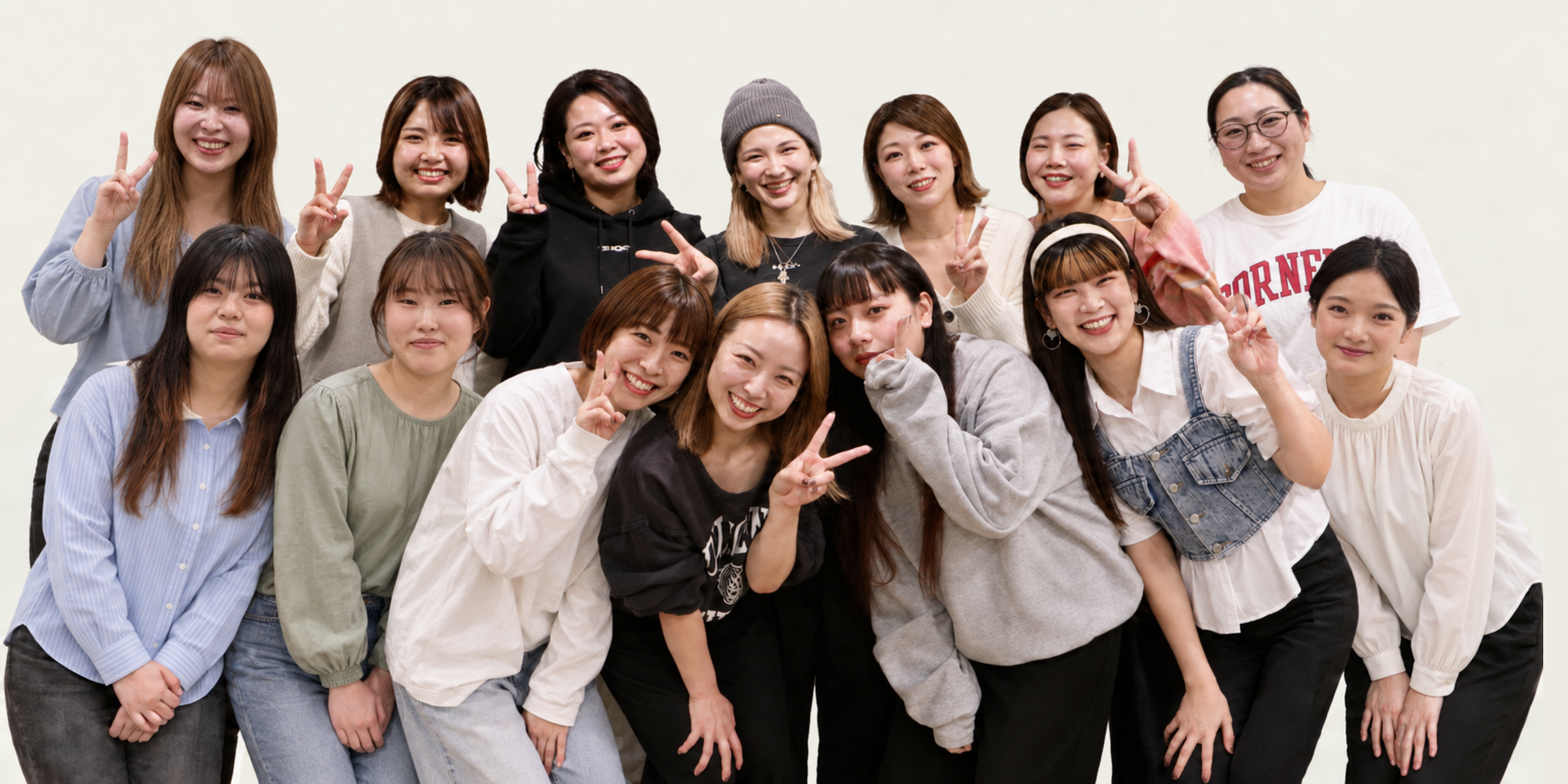 CHANCEのスタッフが集まった集合写真